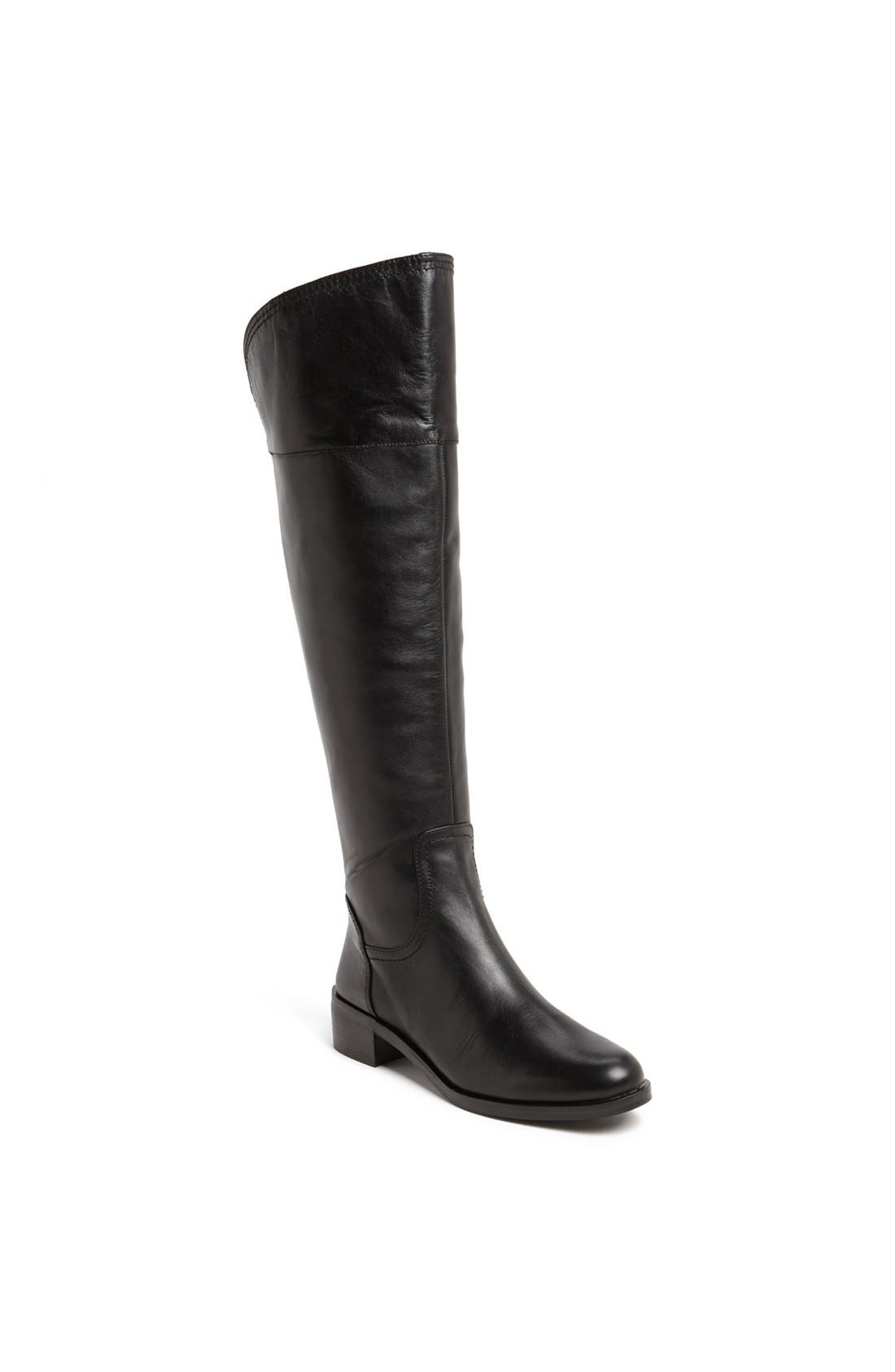 'Vatero' Over the Knee Boot, Main, color, BLACK