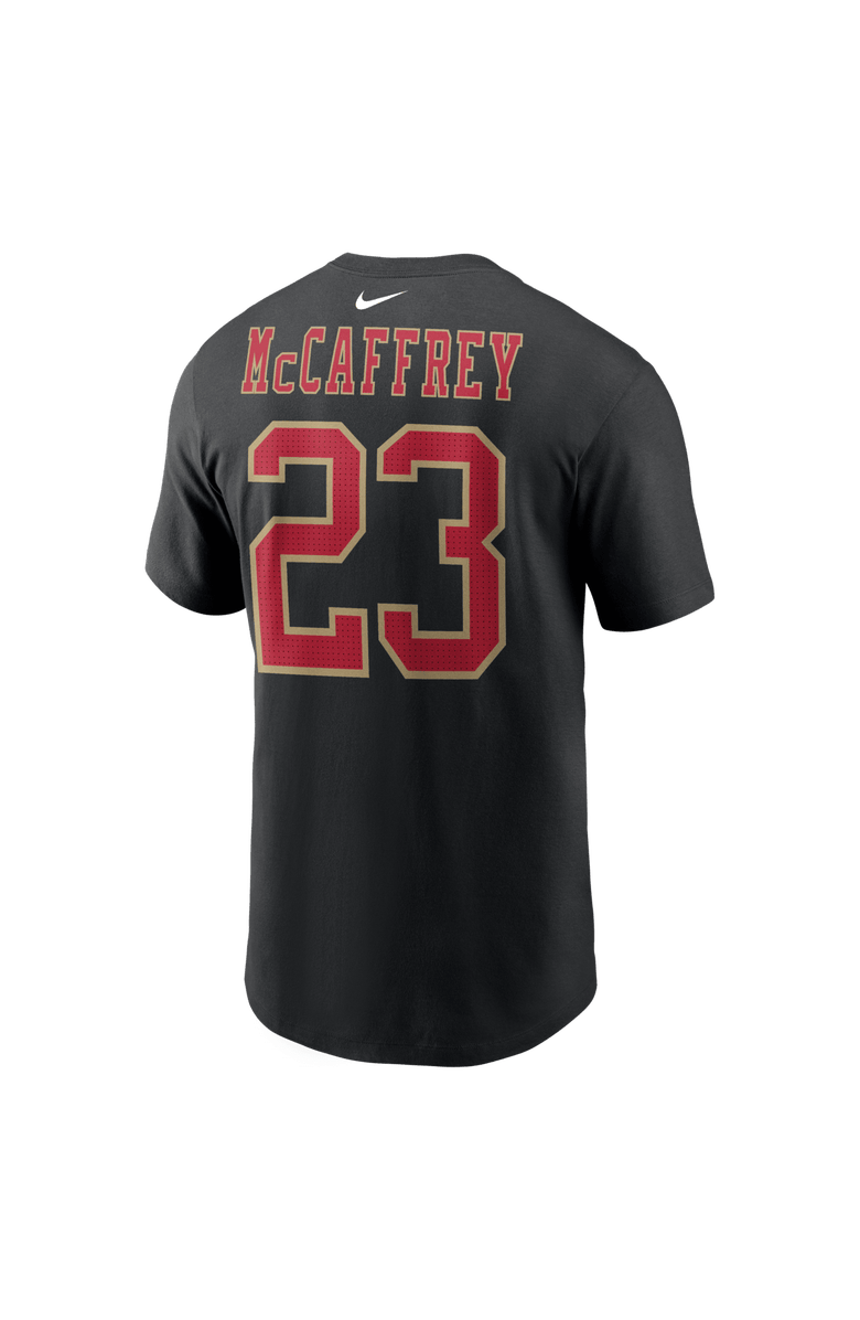 Nike Men's Nike Christian McCaffrey Black San Francisco 49ers Carbon Name & Number T-Shirt, Alternate, color, Black