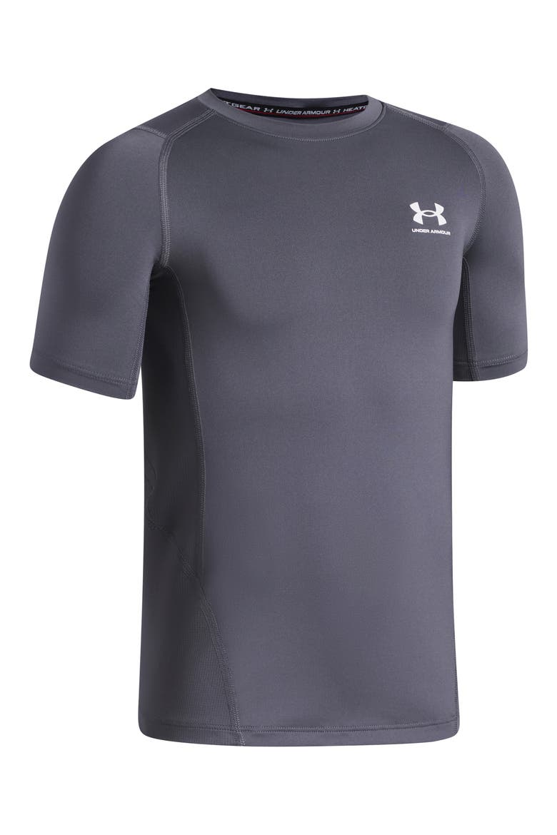 Kids' UA HeatGear® Graphic Tee, Alternate, color, 025 CASTLEROCK