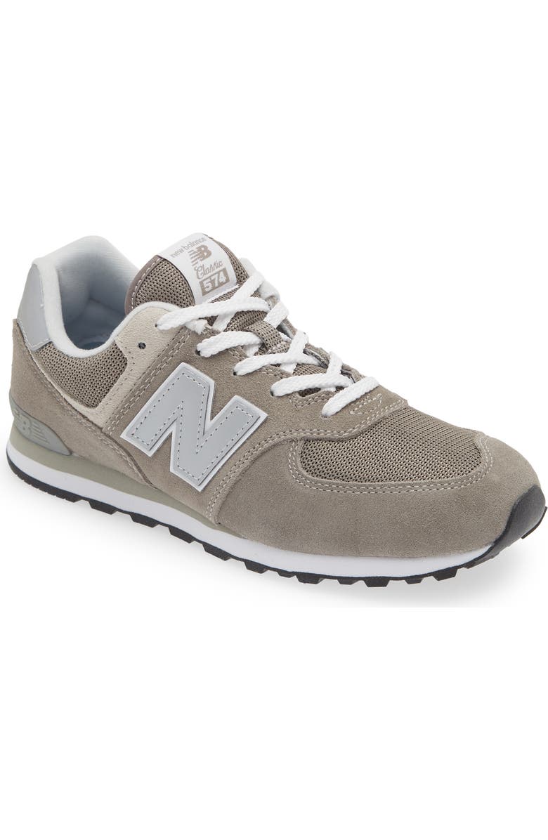 New Balance Kids' 574 Core Sneaker, Main, color, Grey