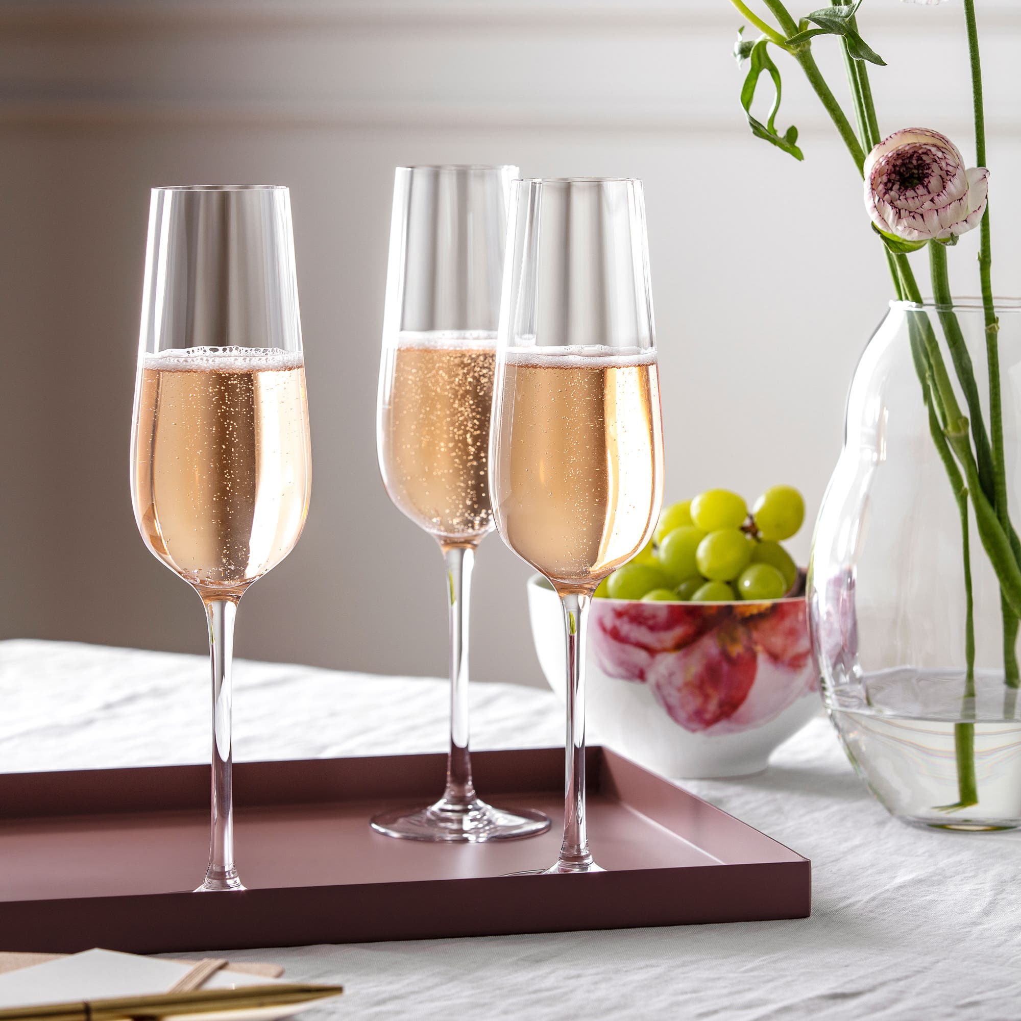 Rose Garden Flute Set of 4 | Nordstrom