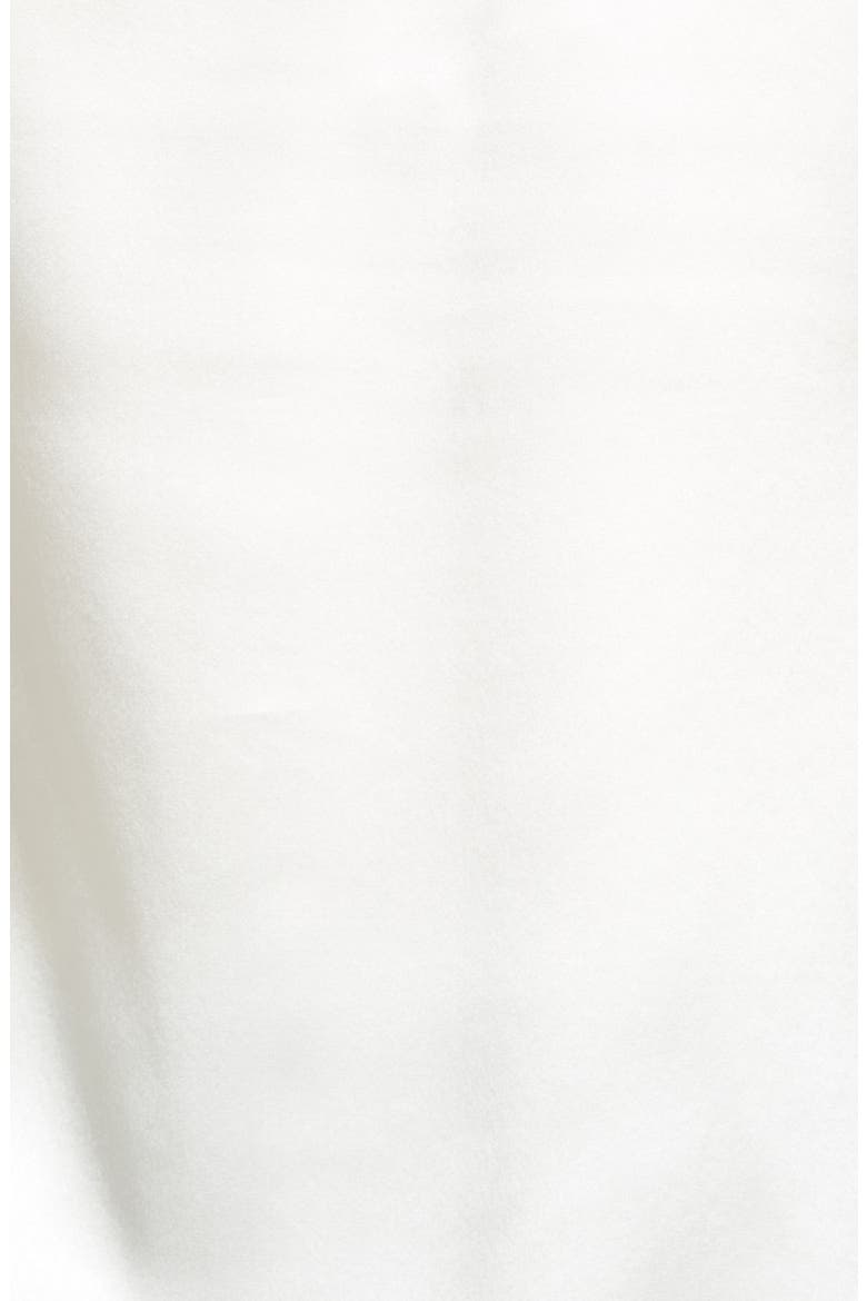 Long Sleeve Silk Charmeuse Top, Alternate, color, SNOW