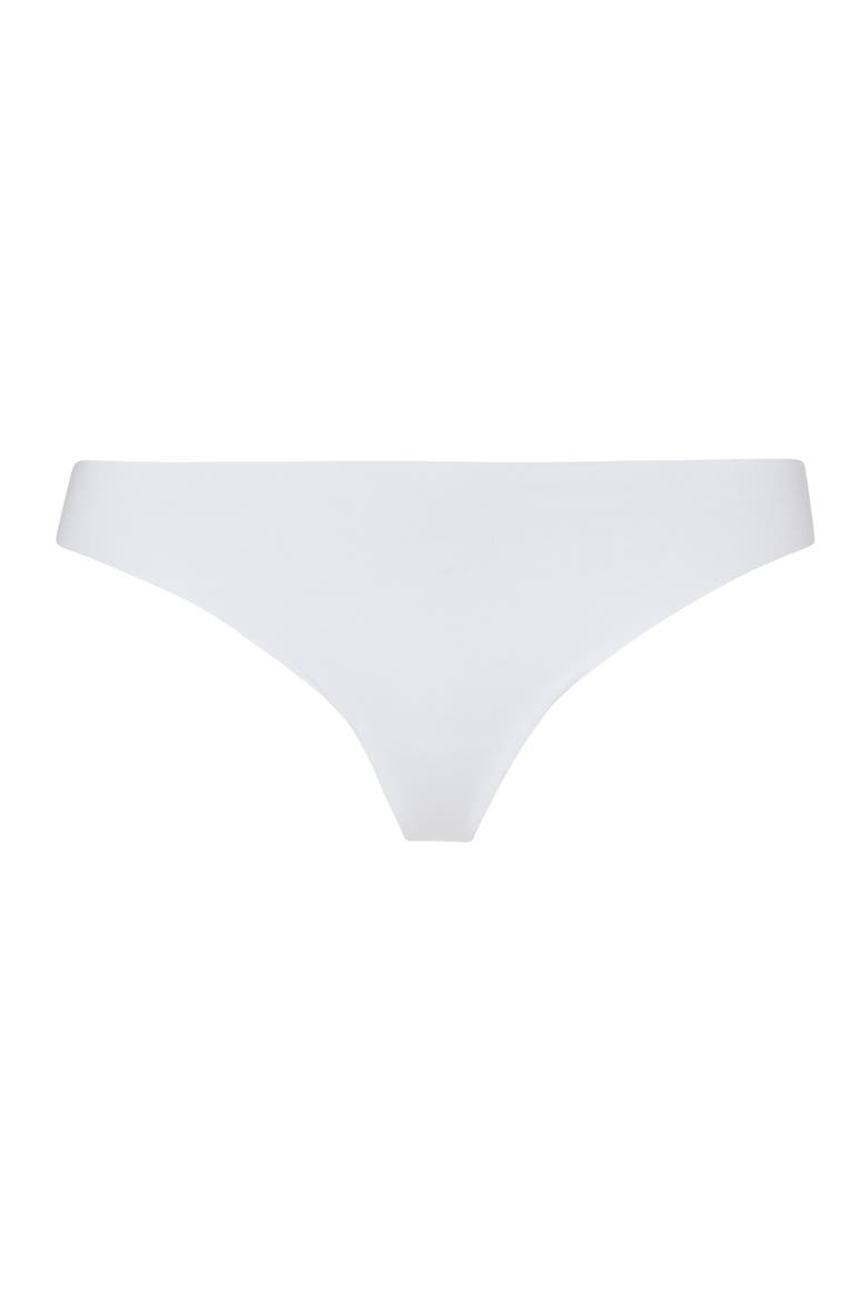 Invisible Cotton Thong, Main, color, White