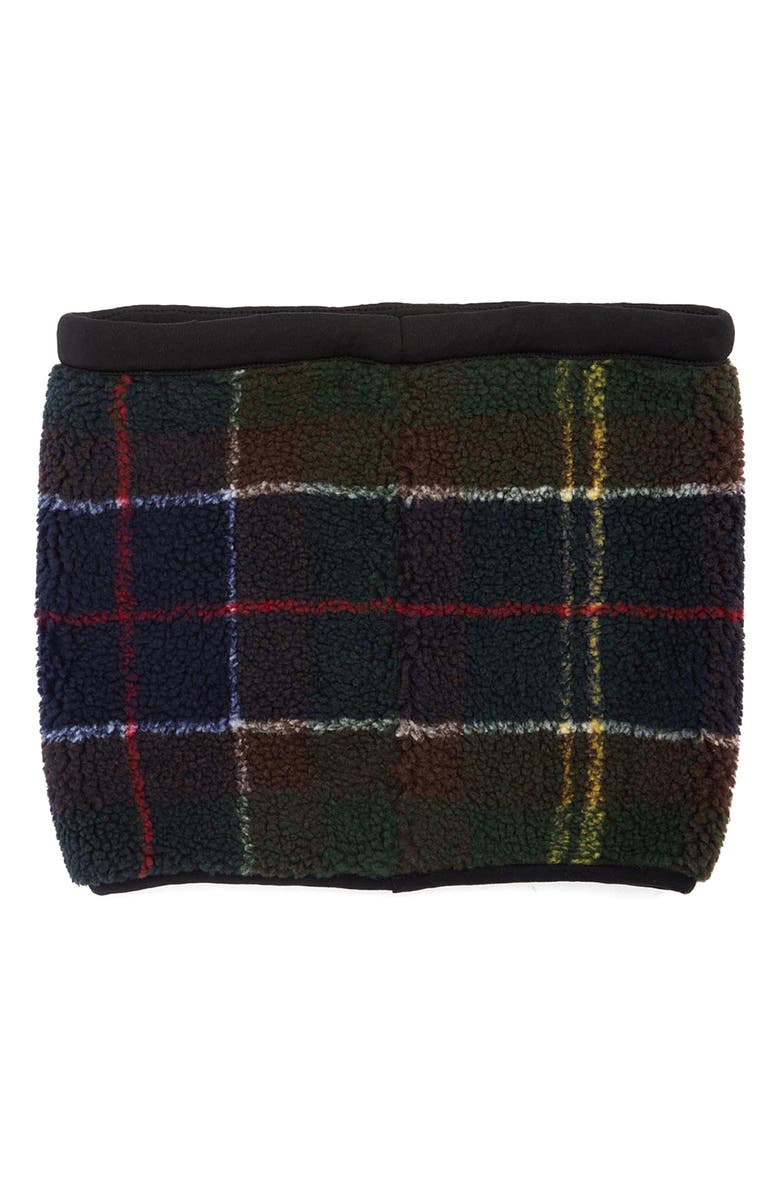 Barbour Field Tartan Fleece Snood, Alternate, color, Classic Tartan