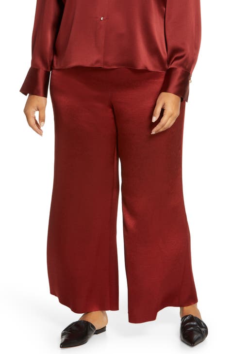 Sati Wide Flare Pants (Plus Size)