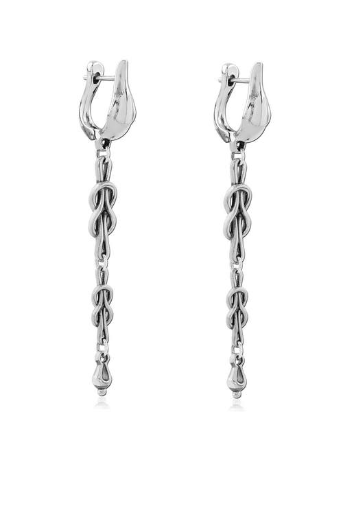 Astor & Orion Thalia Dangle Earrings in Silver 