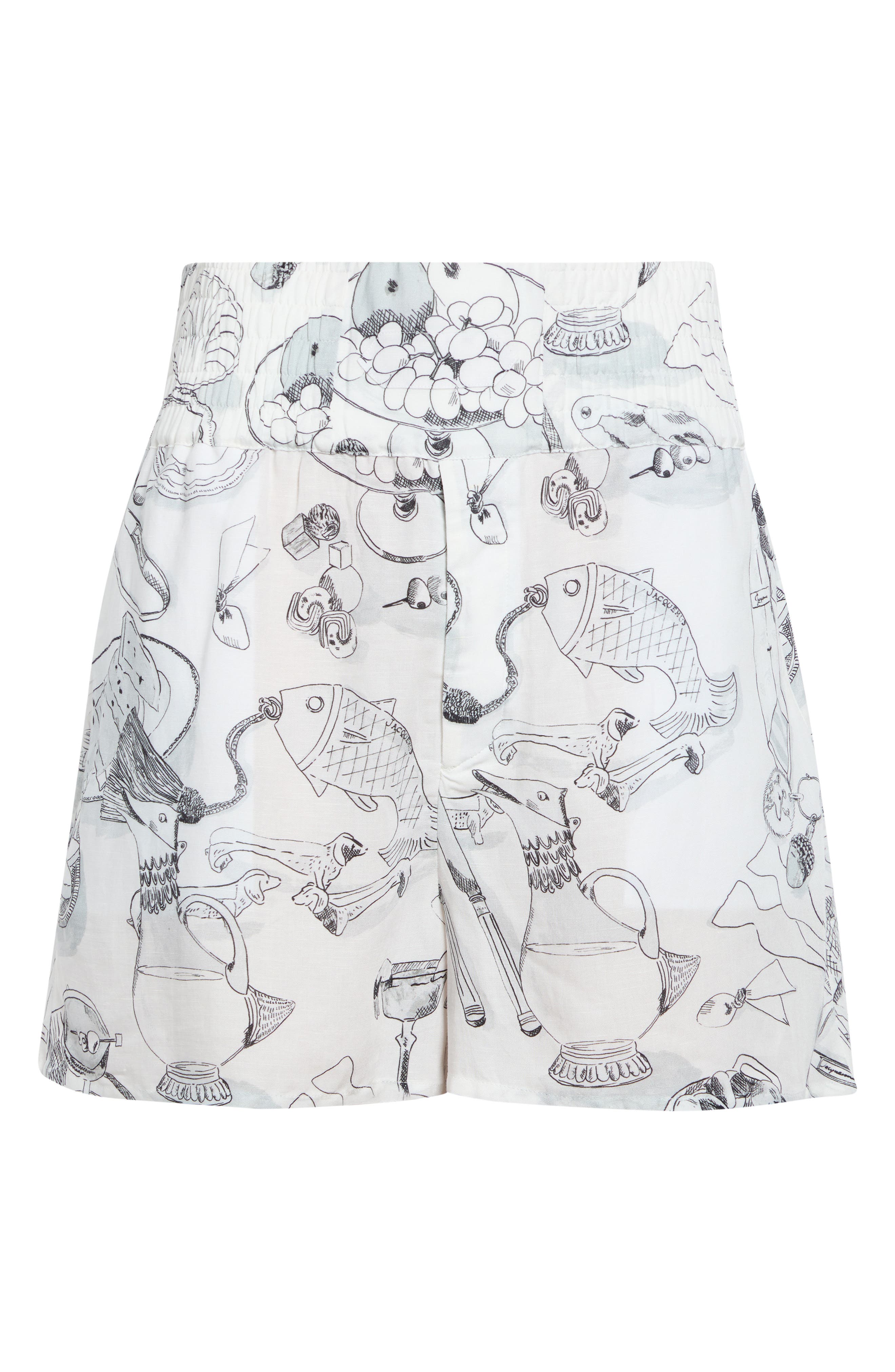 selected PRINT TABLE OFF-WHITE/ BLA