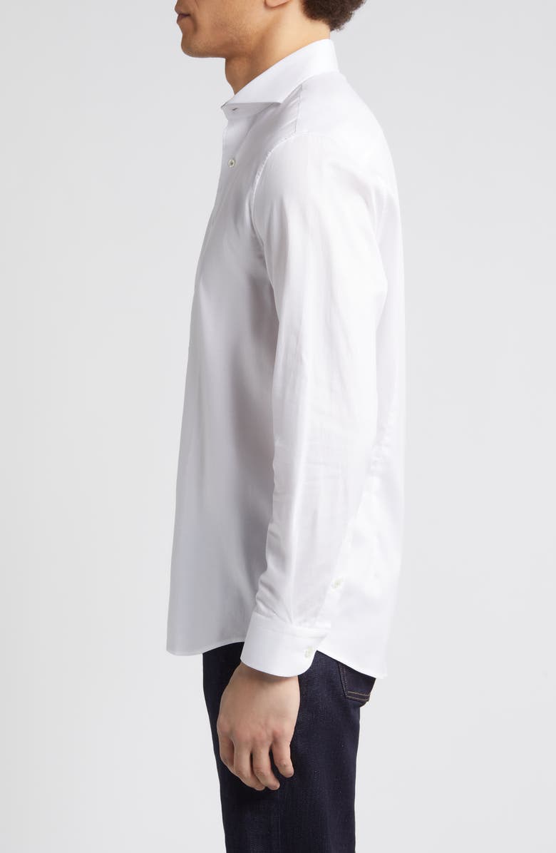 johnnie-O Boswell Button-Up Shirt, Alternate, color, White