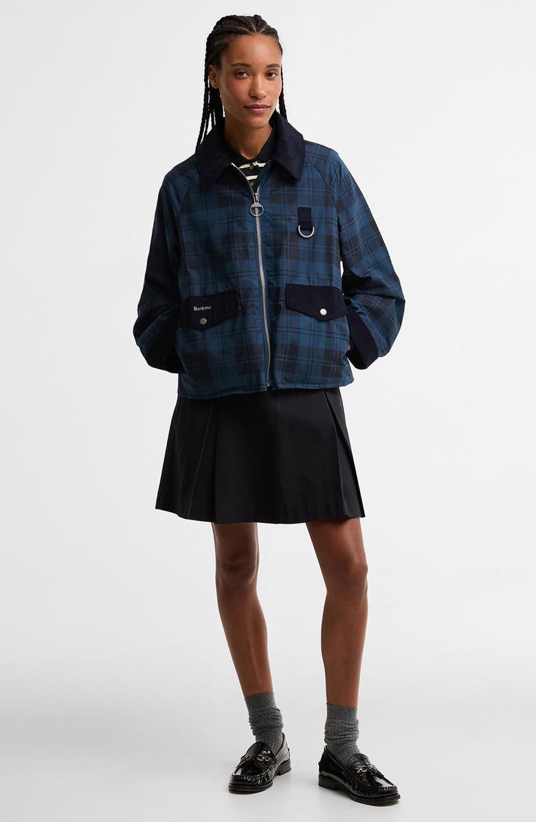 Barbour Baiton Cotton Jacket, Alternate, color, Weathered Marine