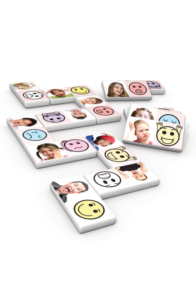 Junior Learning Emotion Dominoes, Main, color, Multicolored