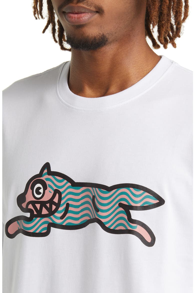 Wavy Graphic Tee, Alternate, color, WHITE