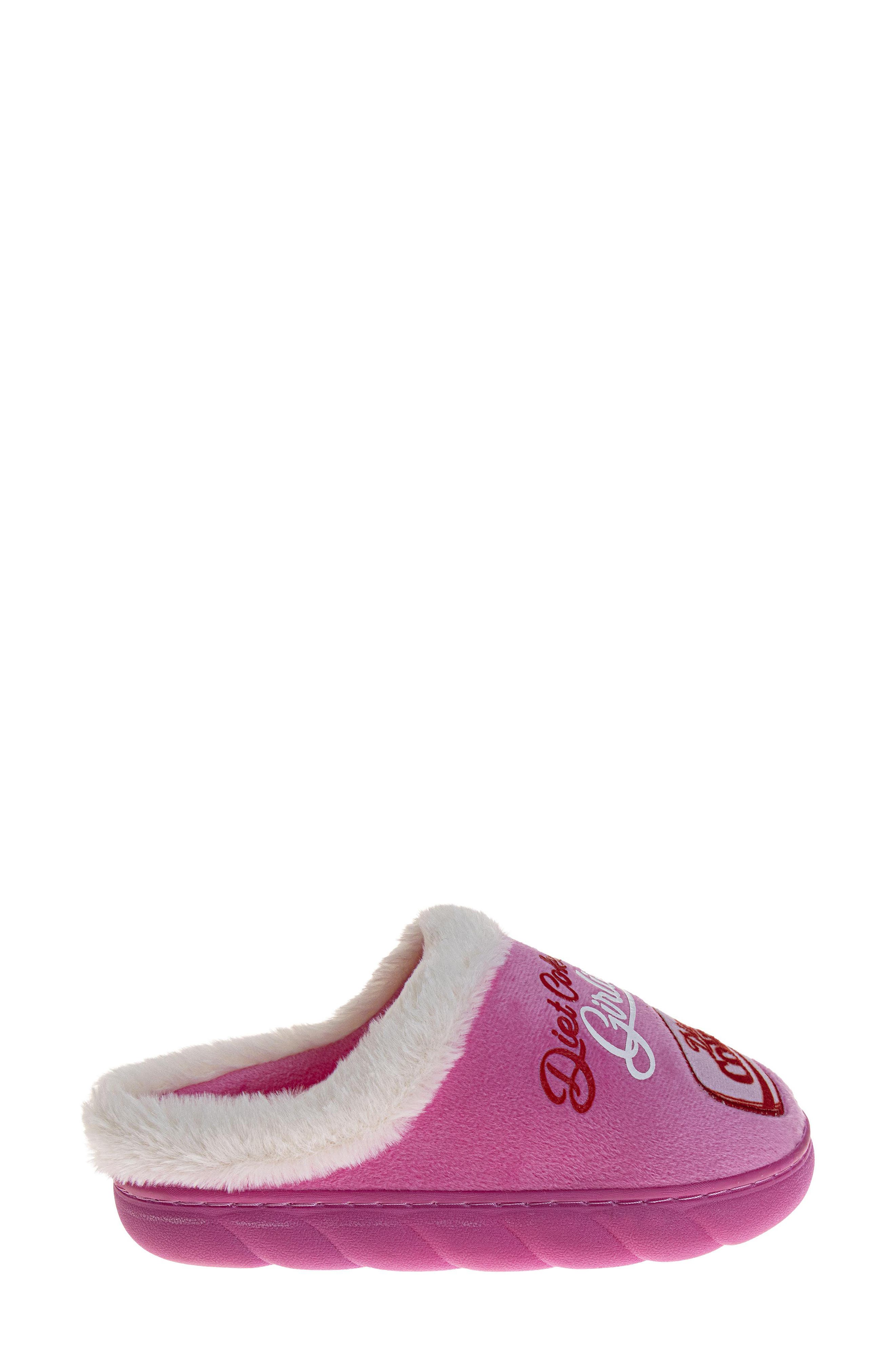 Diet Coke Slipper, Alternate, color, PINK