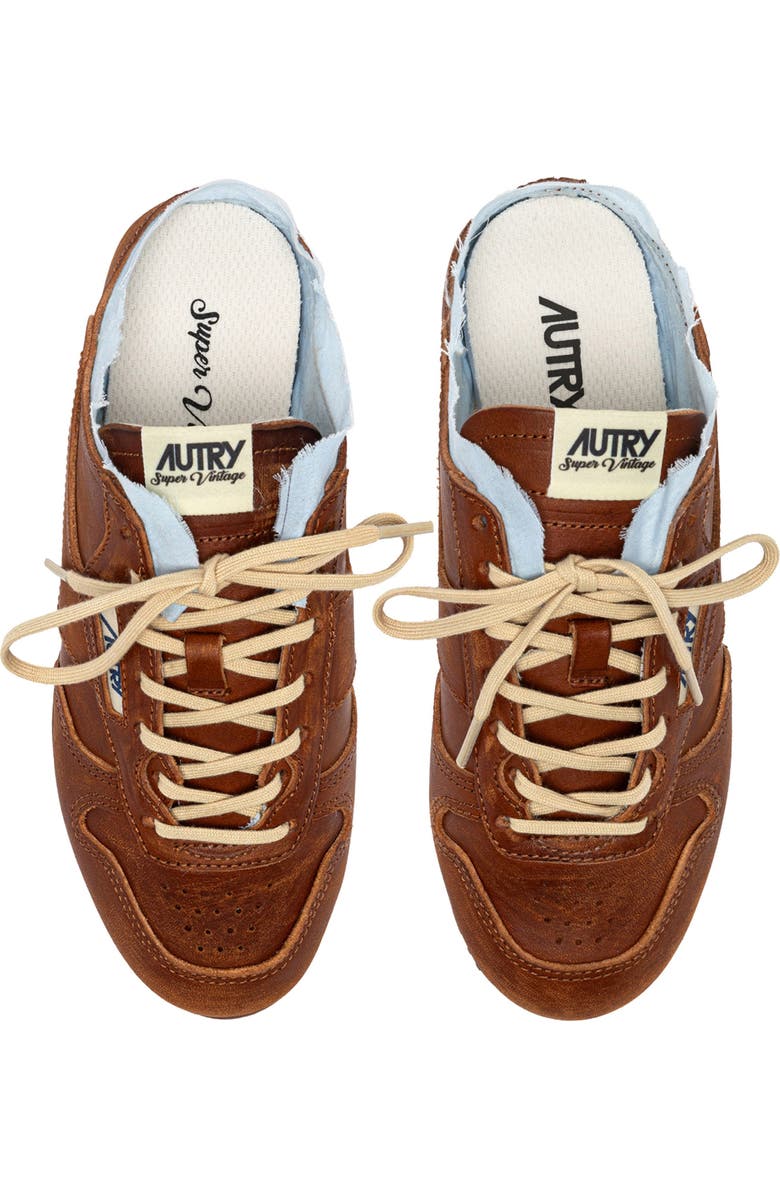 AUTRY Windspin Super Vintage Mule Sneaker, Alternate, color, Brown / Azure