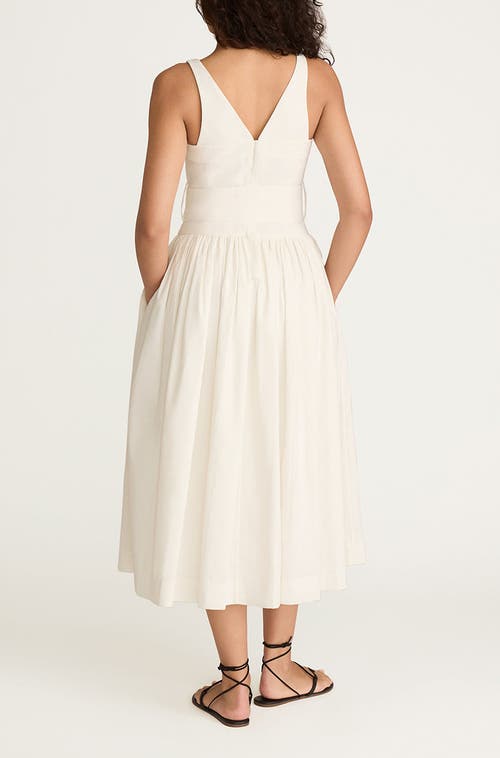REBECCA TAYLOR REBECCA TAYLOR OTTOMAN BELTED BUSTIER SHIRT DRESS