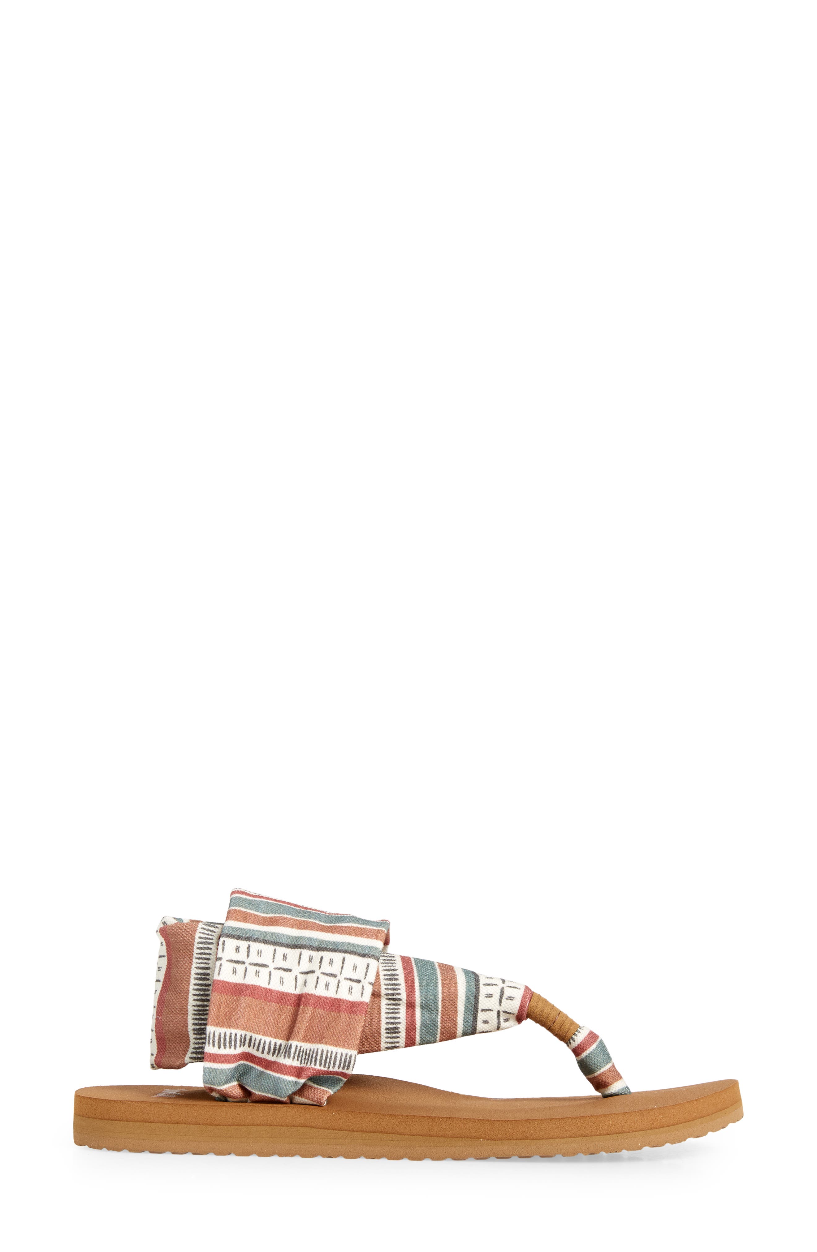 Sanuk Sling ST Stripe Sandal, Alternate, color, 