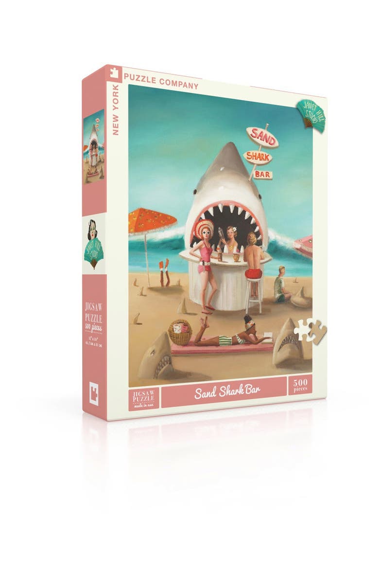 Sand Shark Bar 500 Piece Puzzle, Alternate, color, No Color