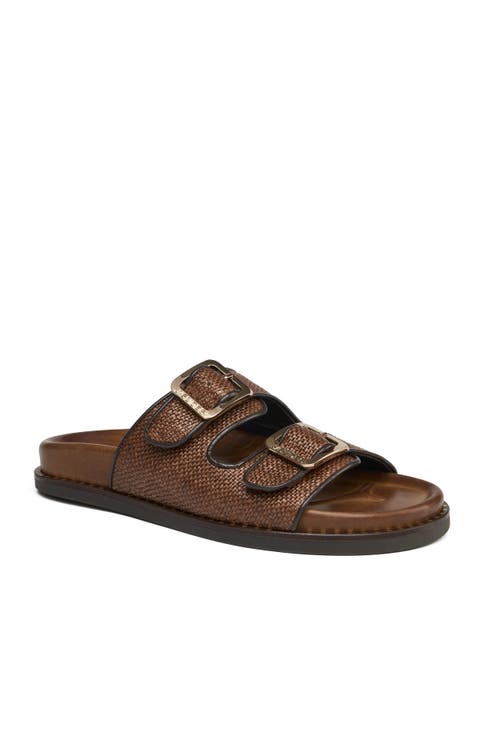 Kimolos Woven Slide Sandal