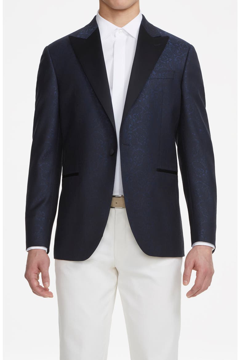 Elwood Tuxedo Jacket, Alternate, color, BLUE
