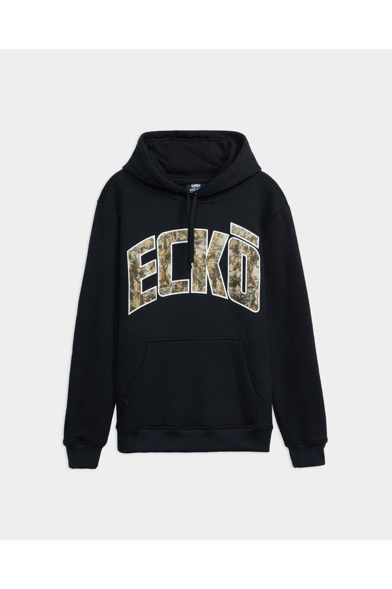 Leafy Arch Hoodie, Main, color, Vintage Black