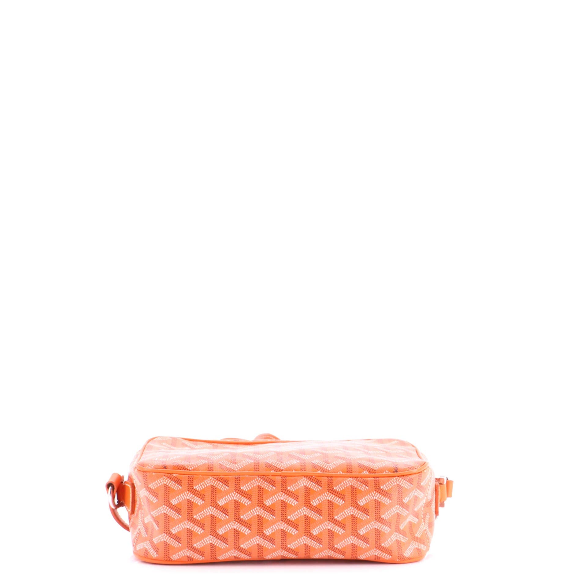 Pre-Owned Goyard Cap Vert Bag Coated Canvas, Alternate, color, Orange