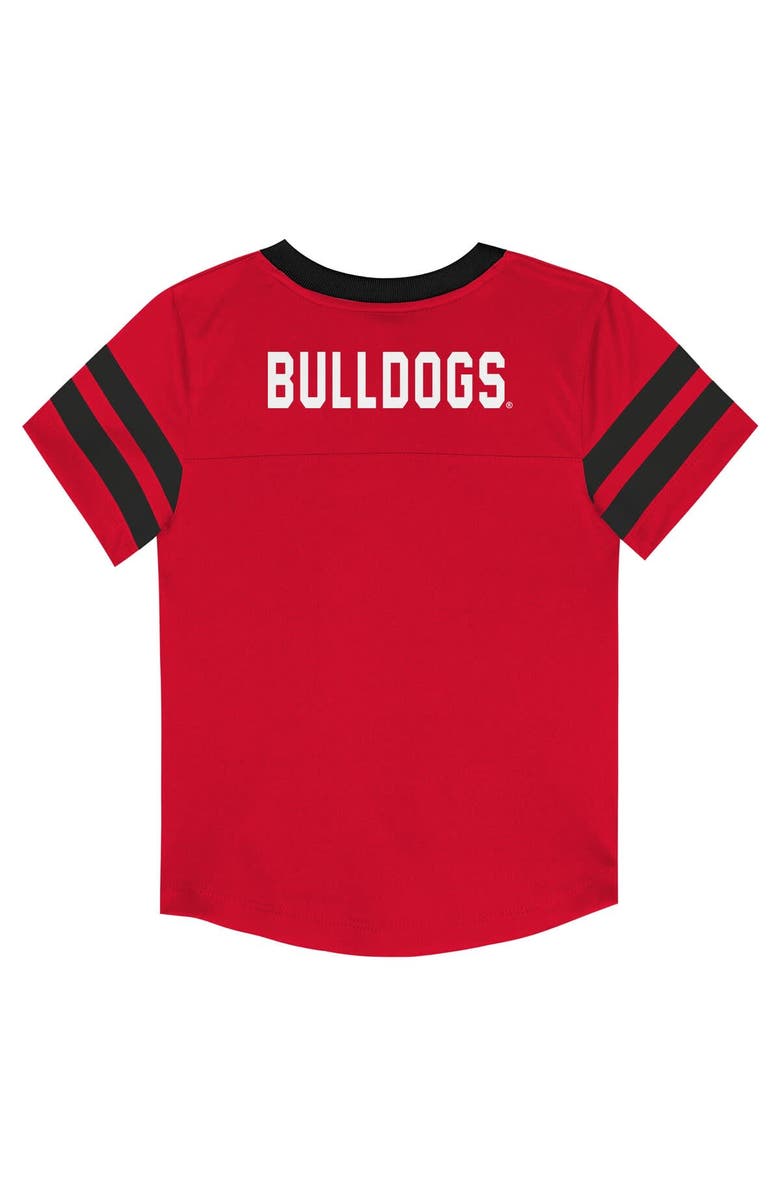 Outerstuff Infant Outerstuff Red Georgia Bulldogs Team Logo Red Zone Top and Pant Set, Alternate, color, Red