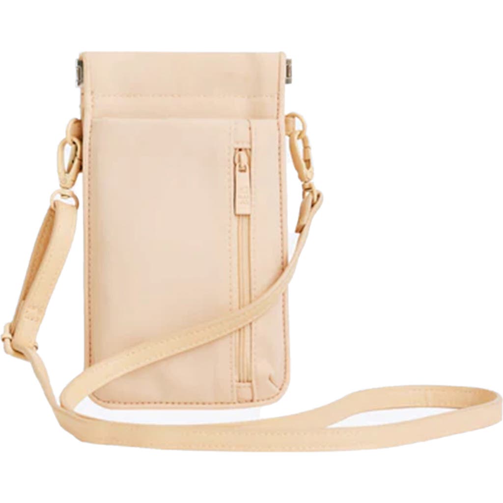 Beis Béis The Id Nylon Crossbody In Sand