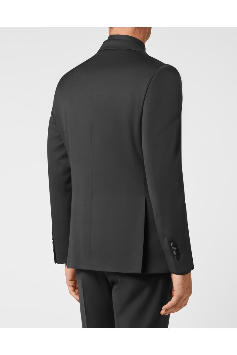 Star Stud Wool Evening Blazer Men, Alternate, color, black