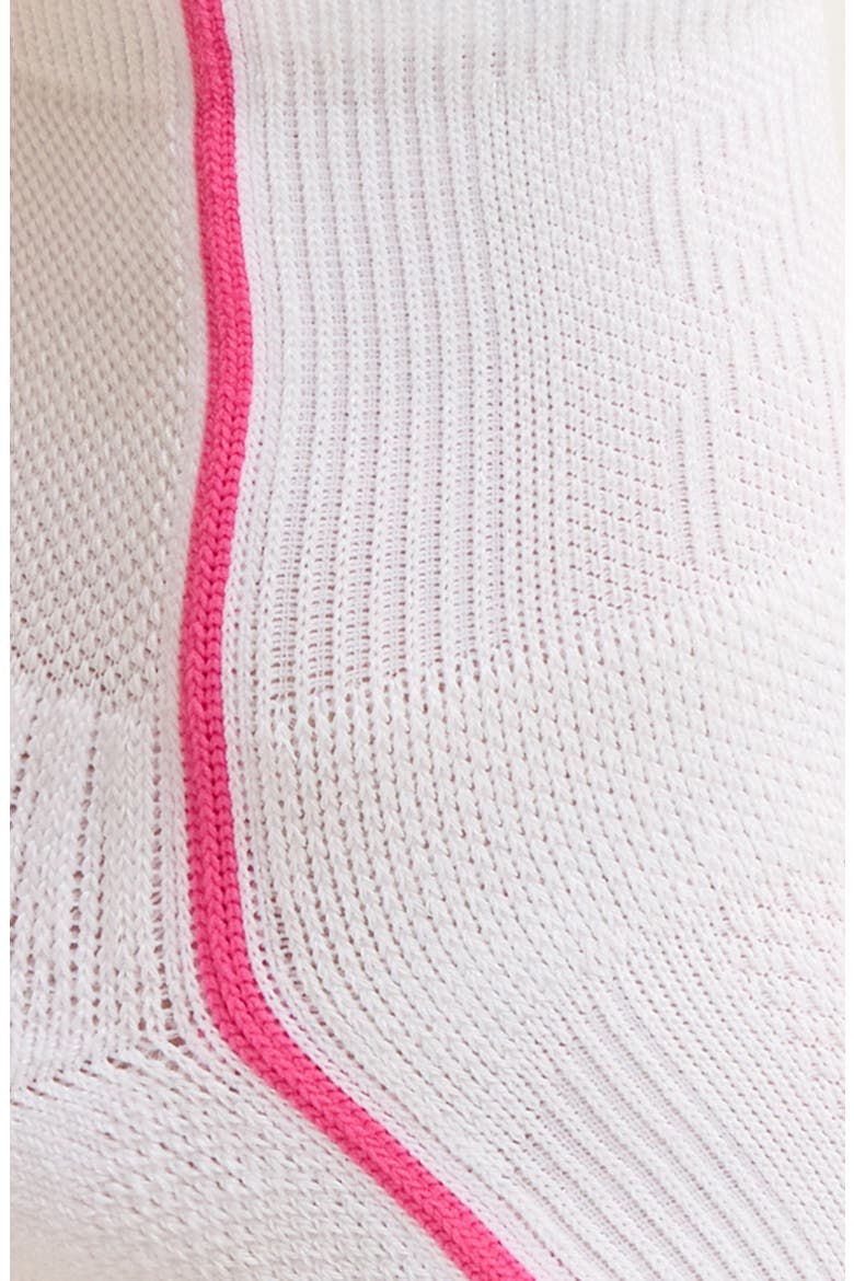 Court Mid Socks, Alternate, color, WHITE/ PINK