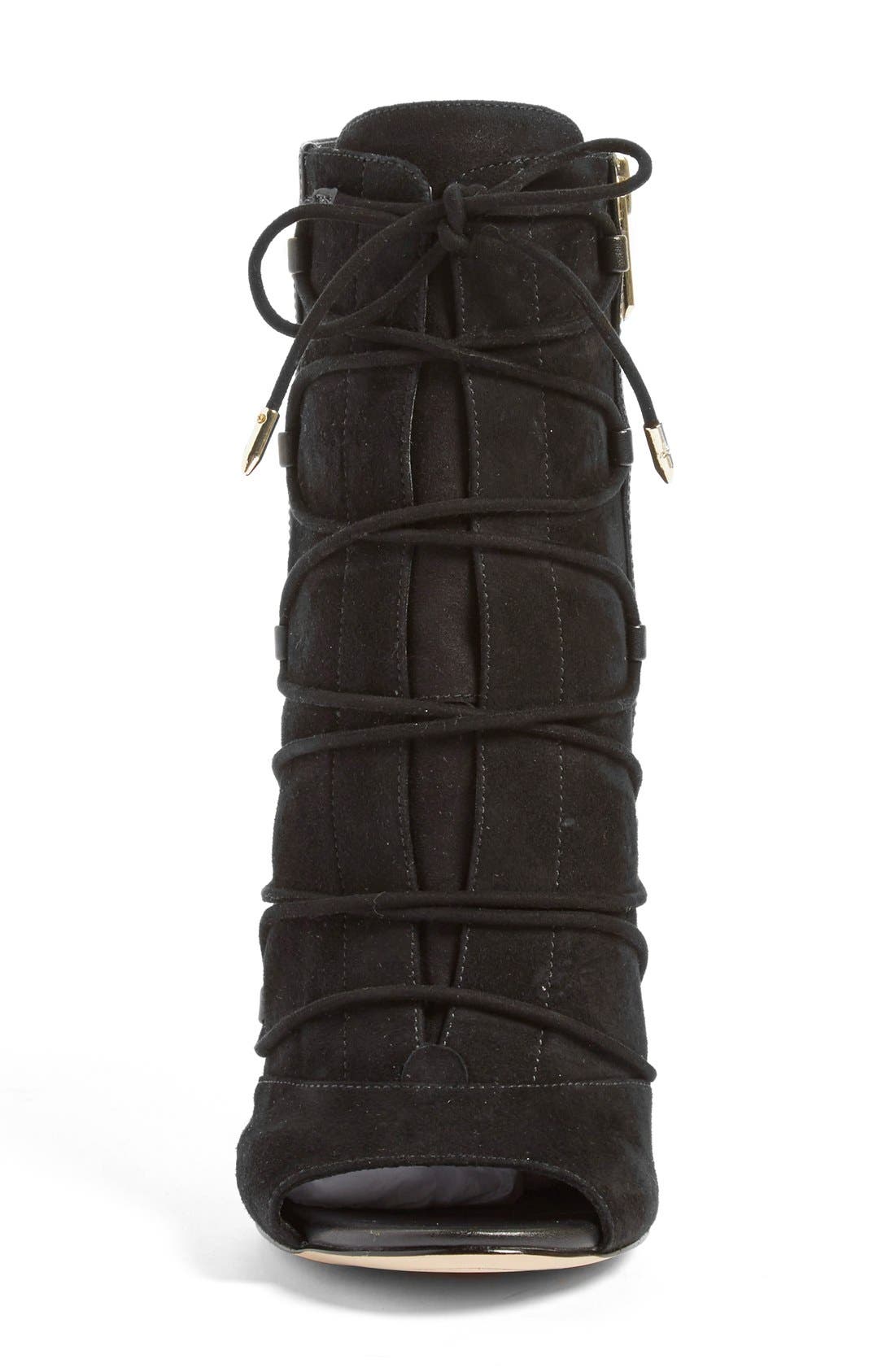 Sam Edelman 'Asher' Open Toe Bootie, Alternate, color, 