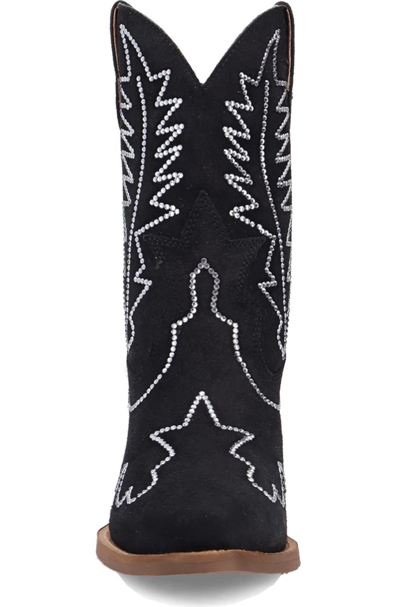 Dingo Tiny Pony Rhinestone Western Boot, Alternate, color, Black