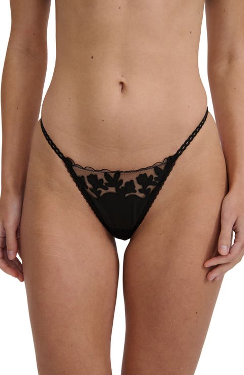 St. Clair Embroidered Thong