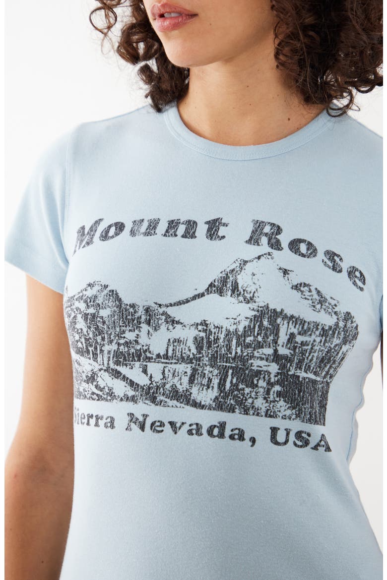 Mount Rose Graphic Baby T-Shirt, Alternate, color, LIGHT BLUE