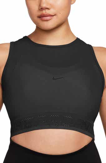 Nike Pro Mesh Crop Tank