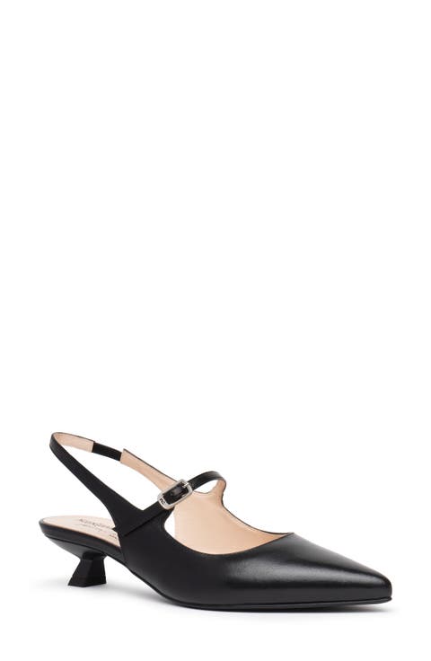 Pointed Toe Slingback Pump (Women)
