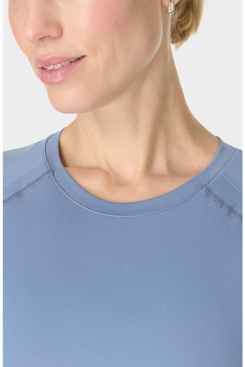 Essentials Seamless Workout T-Shirt, Alternate, color, LUXE BLUE