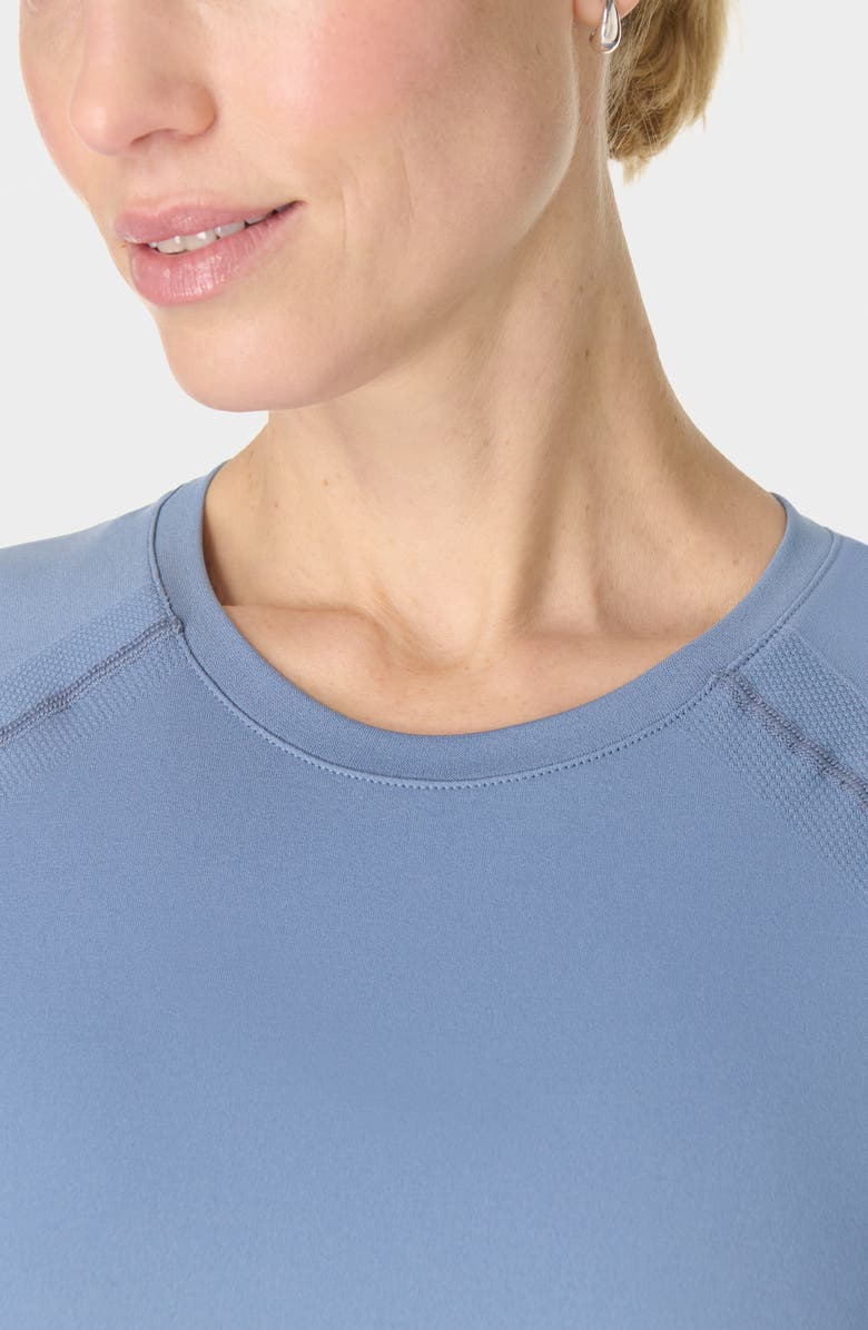 Sweaty Betty Essentials Seamless Workout T-Shirt, Alternate, color, Luxe Blue
