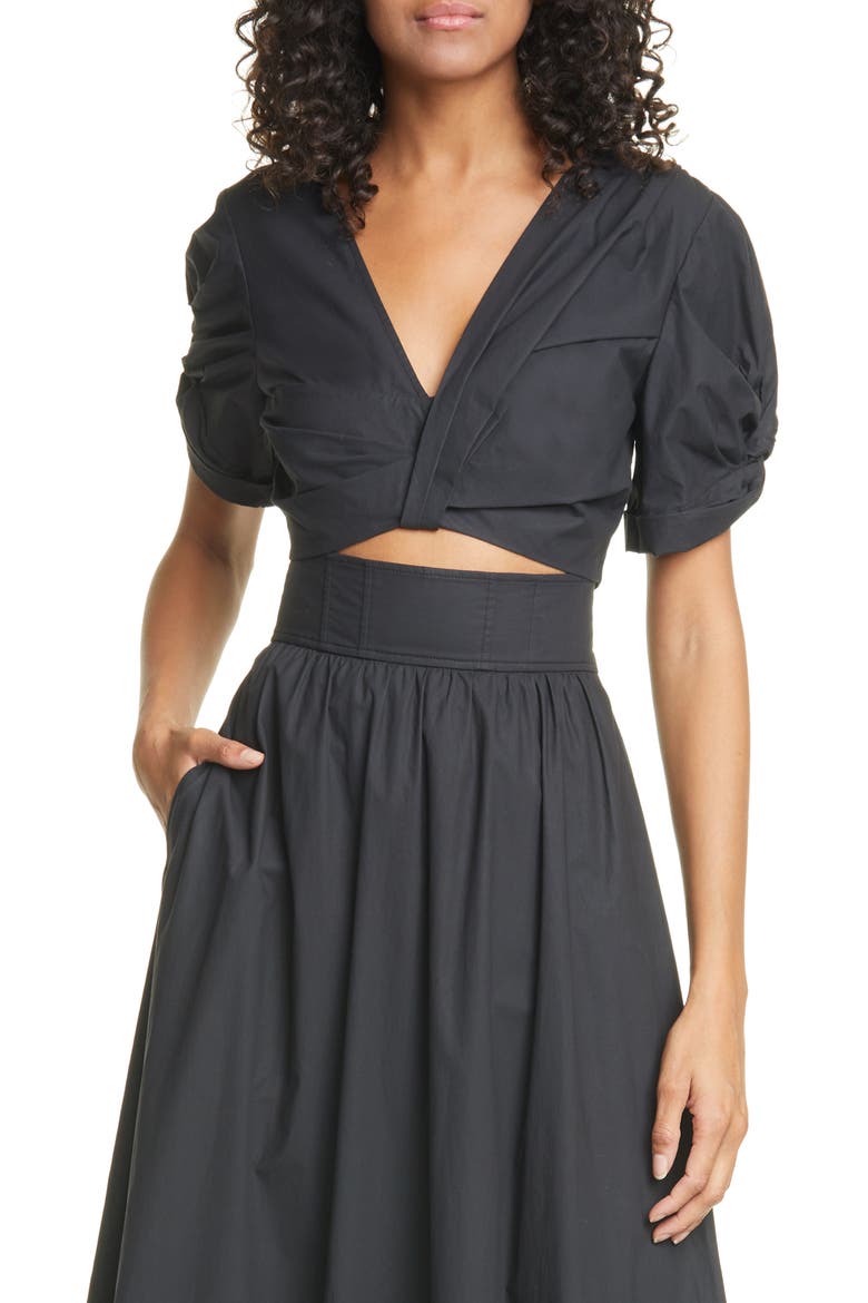 Ryan Crop Top, Main, color, BLACK