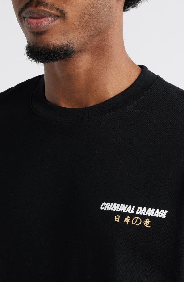 CRIMINAL DAMAGE Mythology Graphic T-Shirt, Alternate, color, Washed Black