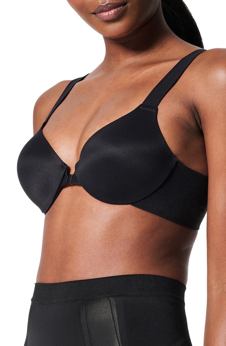 SPANX<sup>®</sup> SPANXsmooth<sup>™</sup> Bra-llelujah!<sup>®</sup> Underwire Lightly Lined Full Coverage Bra, Alternate, color, Very Black