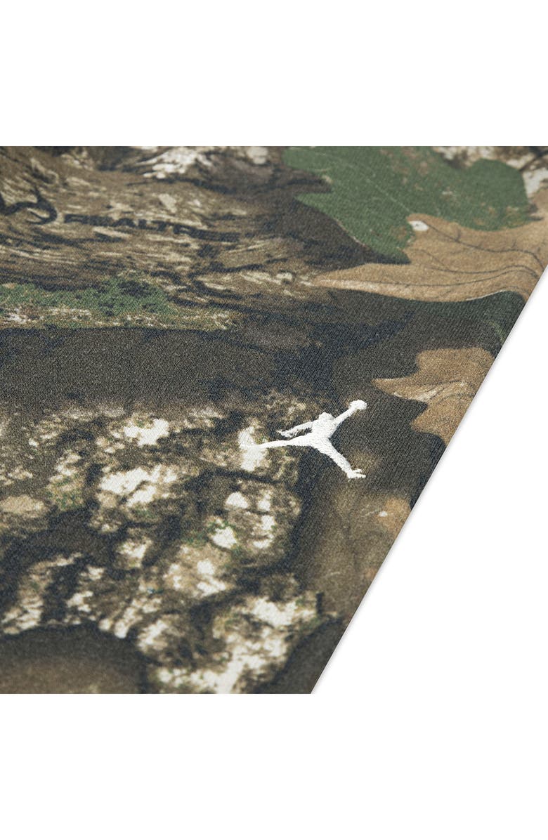 Jordan Kids' x Realtree MJ MVP Fleece Hoodie & Joggers Set, Alternate, color, Medium Olive