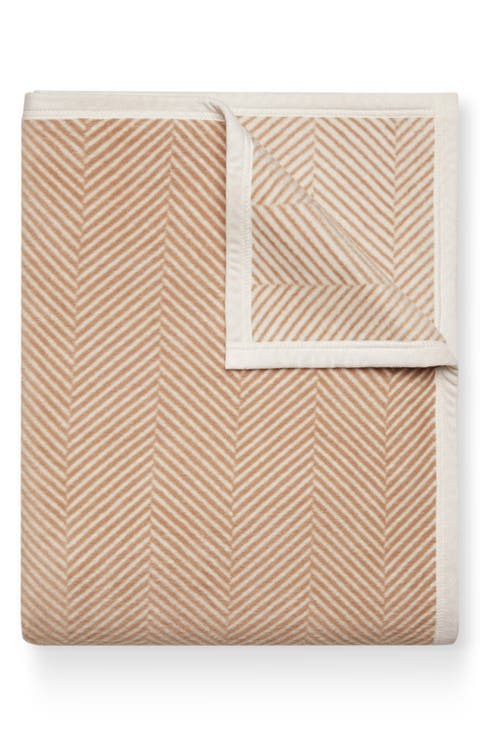 Harborview Herringbone Throw Blanket