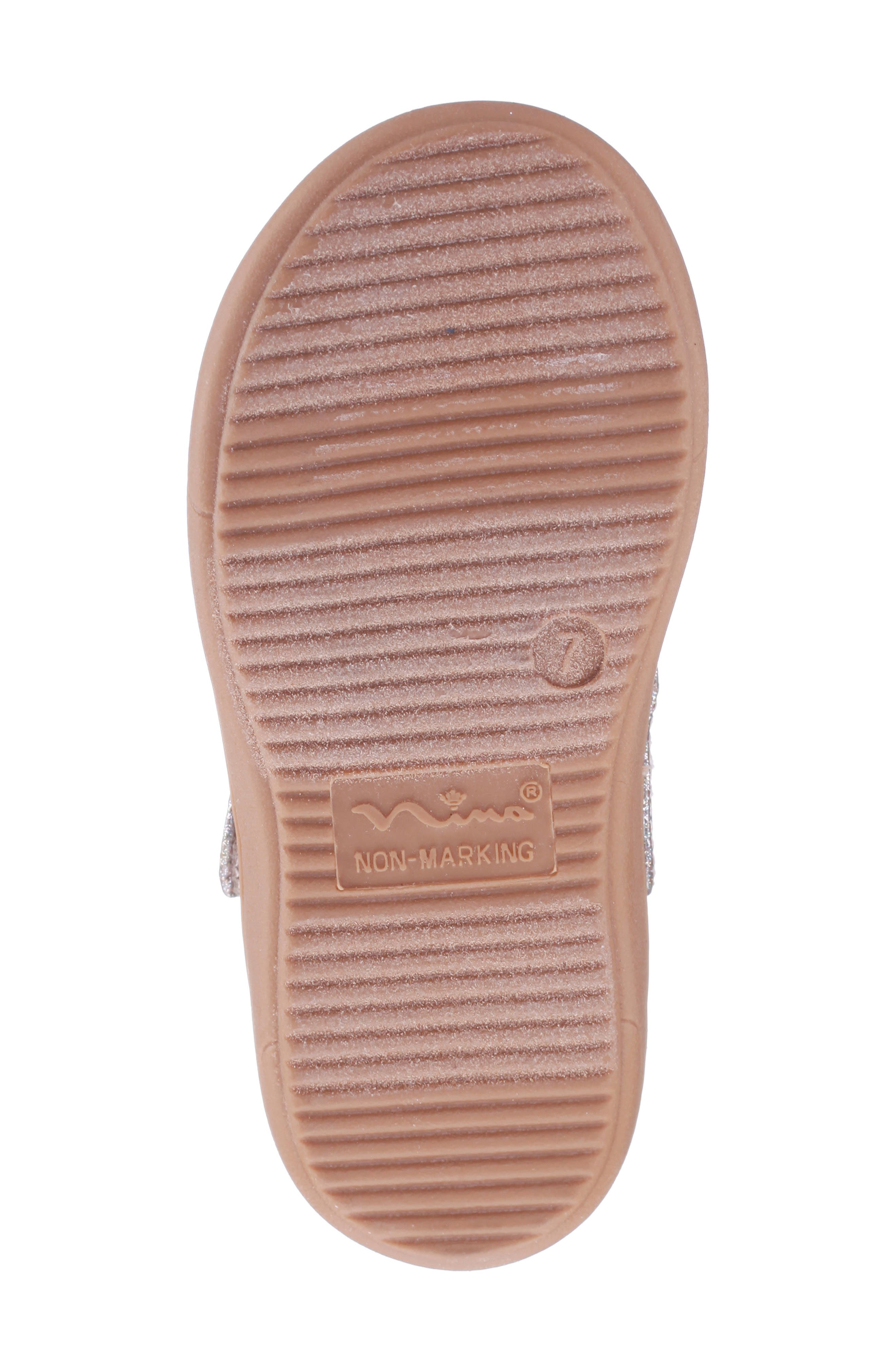 Nina Kids
 Binnie Mary Jane Flat, Alternate, color, Multi Coated Glitter