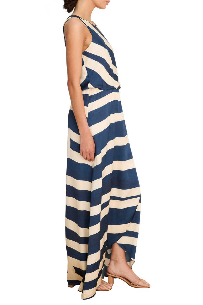Vivian New Horizons Maxi Dress, Alternate, color, INDIGO MULTI