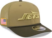 New Era Men's New Era Green New York Jets 2025 Salute to Service 9SEVENTY Adjustable Hat