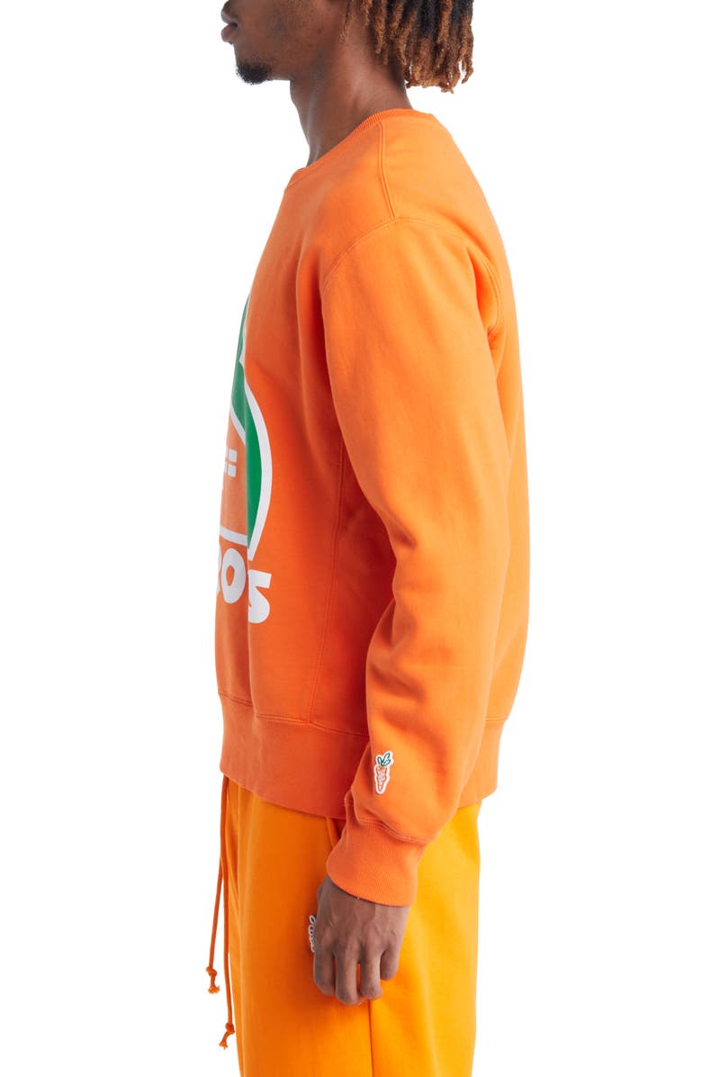 CARROTS BY ANWAR CARROTS Home Graphic Crewneck Sweatshirt, Alternate, color, 