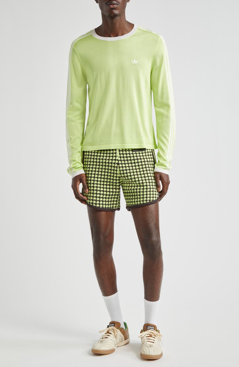 ADIDAS X WALES BONNER x Wales Bonner 3-Stripes Long Sleeve T-Shirt, Alternate, color, 