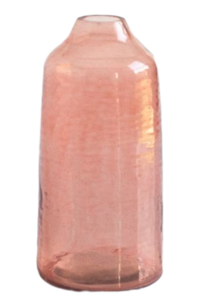 Creative Women Hammered Glass Bud Vases - Set of 3, Alternate, color, Blush