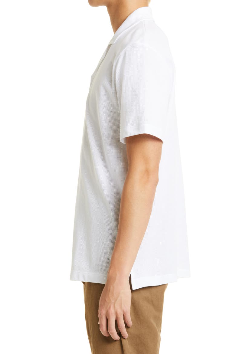 Men's Riviera Cotton Button-Up Shirt, Alternate, color, WHITE