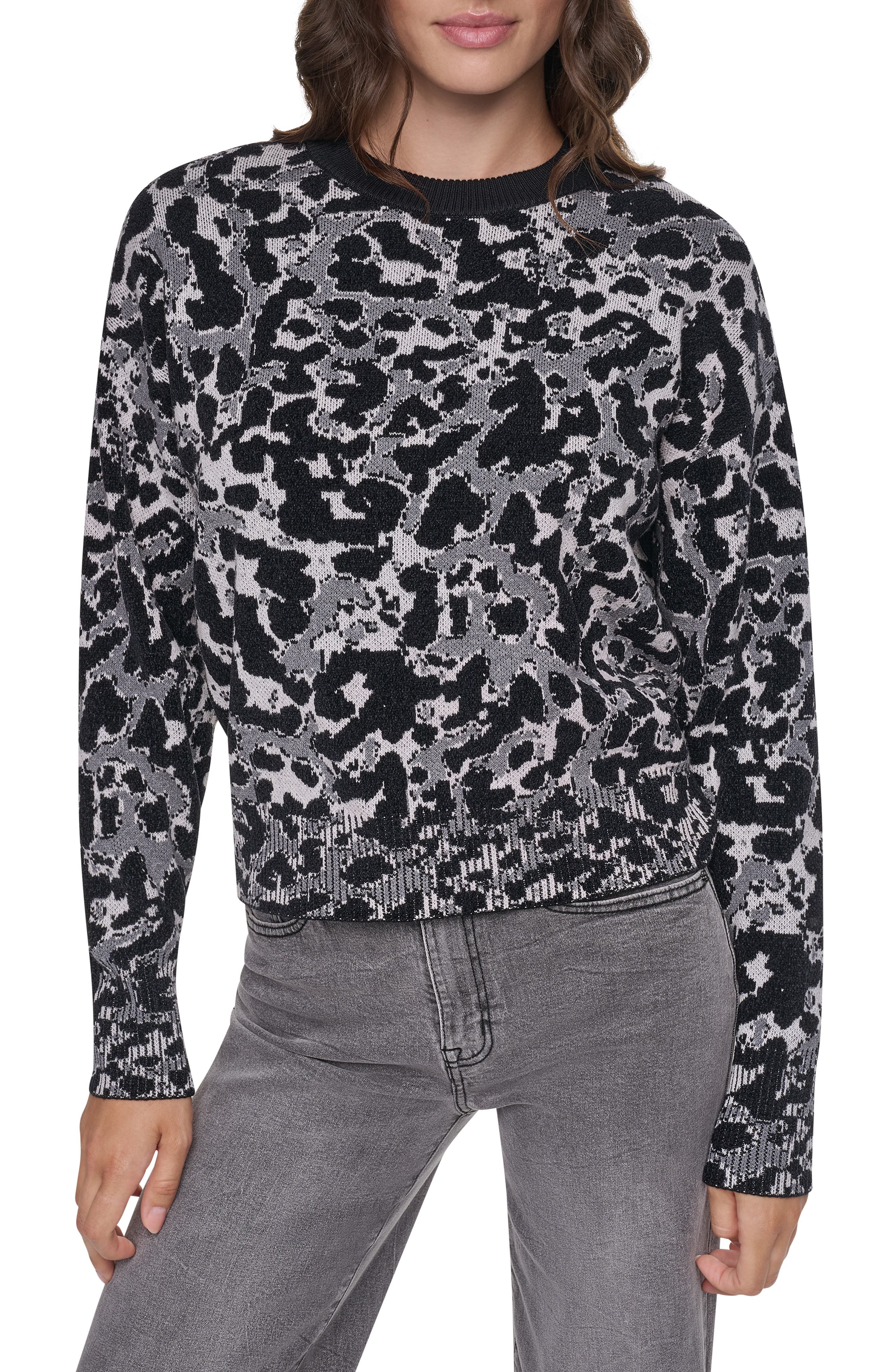selected FEATHER HEATHER/BLACK