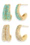 selected Turquoise/ Crystal